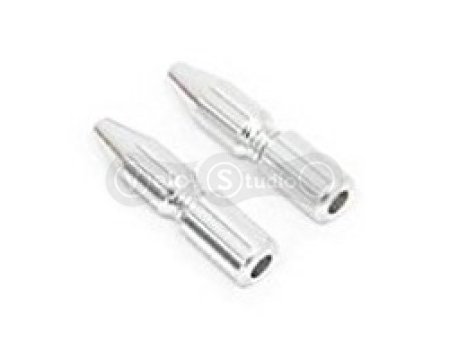 Многоразовый концевик Alligator троса переключения серебристый