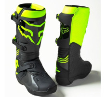 Мотоботы FOX Comp Boot Black Yellow US 10