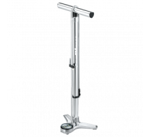 Насос напольный Topeak JoeBlow X.O., алюминиевый, хромированный