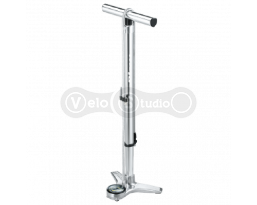 Підлоговий насос Topeak JoeBlow X.O., алюмінієвий, хромований