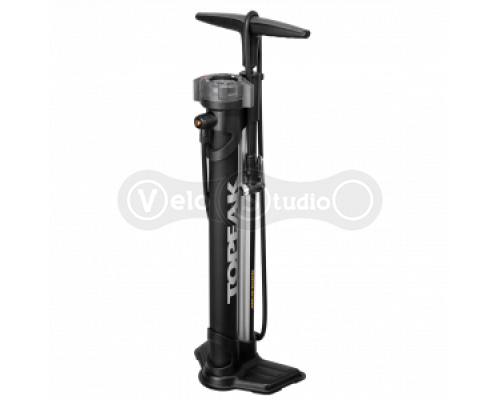 Насос Topeak JoeBlow Booster с манометром чёрный