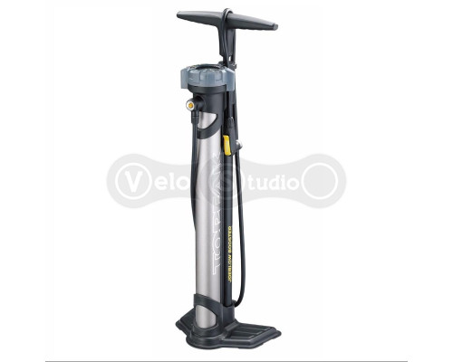 Насос Topeak JoeBlow Booster с манометром серебристый