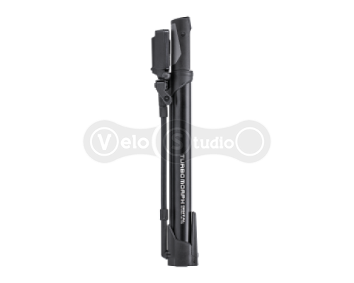 Насос Topeak Turbo Morph Digital чёрный с манометром