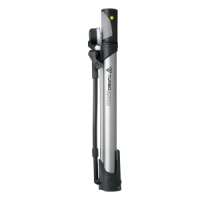 Насос Topeak Turbo Morph G, с манометром, серебристый