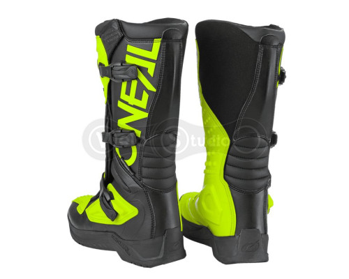 Мотоботы O`NEAL RSX Boot Black Neon Yellow EU 42