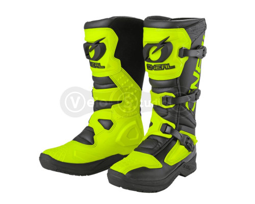 Мотоботы O`NEAL RSX Boot Black Neon Yellow EU 42