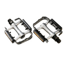 Педали KLS Master серебристые