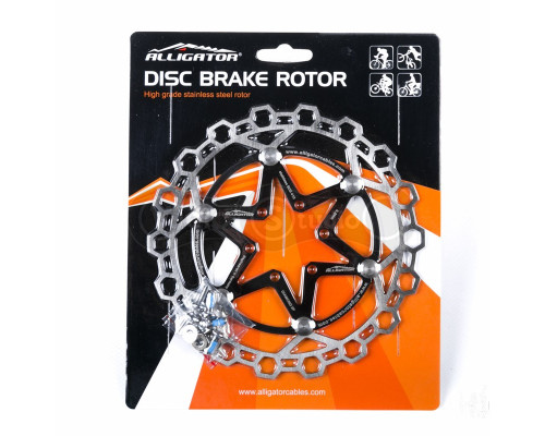 Ротор Alligator Diamand 2P плавающий 160 мм черный