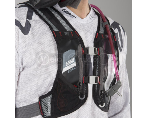 Рюкзак LEATT Hydration GPX Trail WP 2.0 Black Grey с питьевой системой 2 литра