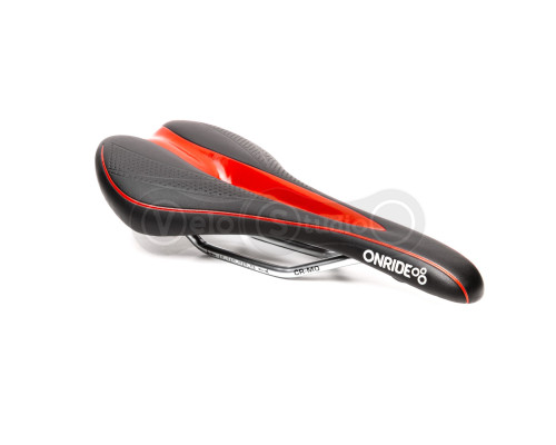 Седло ONRIDE Cliff CroMo рамки черно-красное