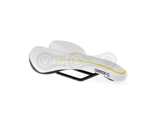 Седло ONRIDE Enjoy стальные рамки белое