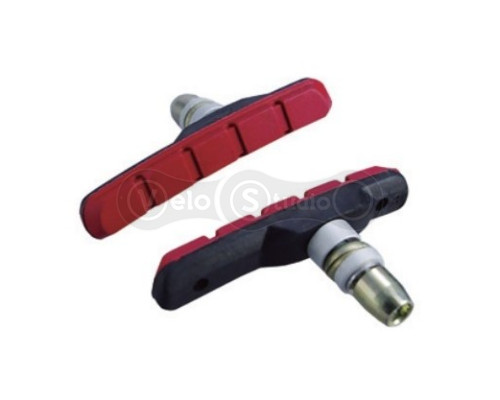 Тормозные колодки Alligator VB-610 72 мм для V-Brake черно-красные