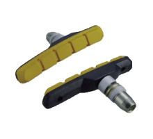 Тормозные колодки Alligator VB-610 72 мм для V-Brake черно-желтые