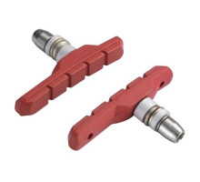 Тормозные колодки Alligator VB-610 72 мм для V-Brake красные