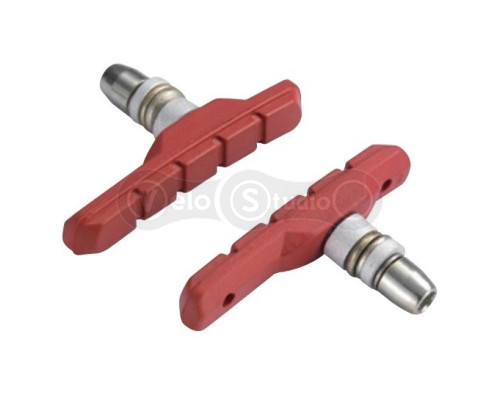 Тормозные колодки Alligator VB-610 72 мм для V-Brake красные