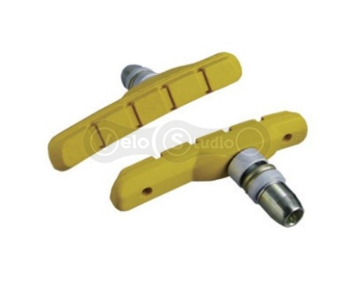 Тормозные колодки Alligator VB-610 72 мм для V-Brake желтые