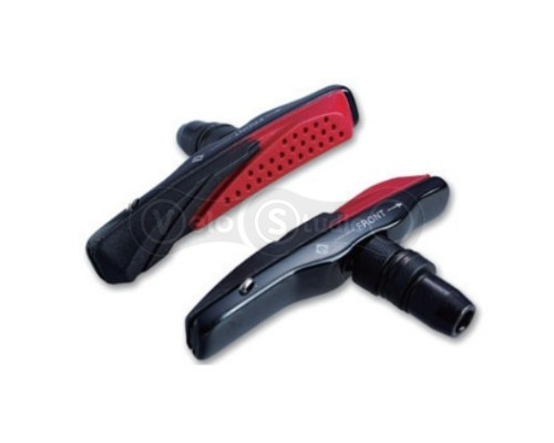 Тормозные колодки Alligator VB-696 72 мм картриджные для V-Brake черные