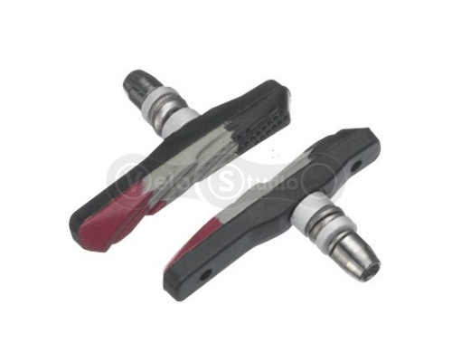 Тормозные колодки Alligator VB-697 72 мм для V-Brake трехцветные