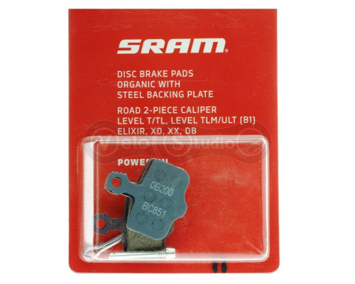 Тормозные колодки Sram Level/T/TL/ULT/TLM, органика оригинал
