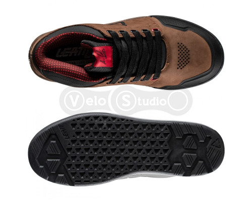 Вело взуття LEATT Shoe DBX 3.0 Flat Brown US 9.0