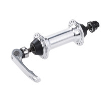 Втулка передня KLS Drive V-Brake 32H анодована срібляста