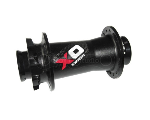 Втулка передняя Sram X0 DISC 15X110B 32H BLK/RD