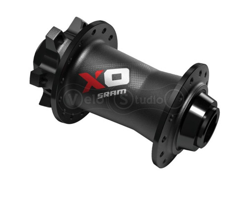 Передня втулка Sram X0 DISC QR/15/20 28H BLK/RD