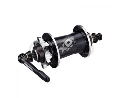 Втулка передняя Sram X0 DISC QR/15/20 32H BLK/SLV