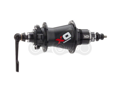 Задня втулка Sram X0 DISC QR/12 28H BLK/RD XD