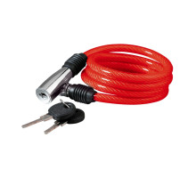 Замок KLS Beat 8x1000 мм красный