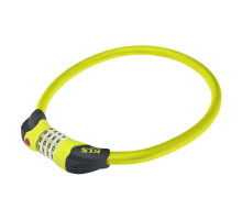 Замок KLS Crypt кодовый 800x5,6 мм лайм