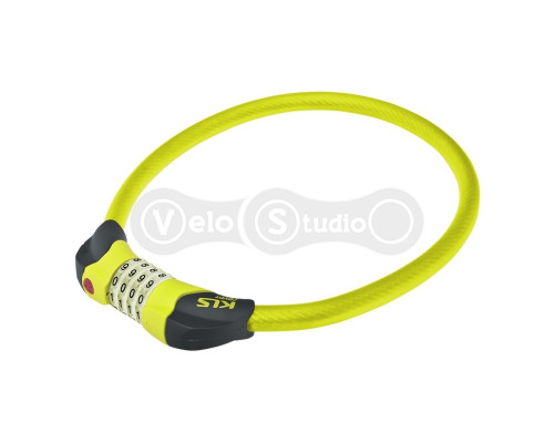 Замок KLS Crypt кодовый 800x5,6 мм лайм