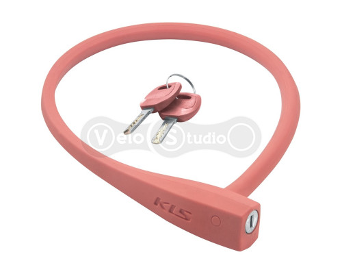 Замок KLS Sunny 600x4,5 мм розовый