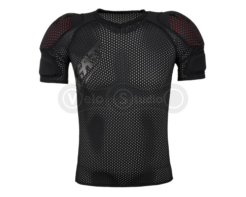 Защитная джерси LEATT Shoulder Tee 3DF AirFit Lite Black размер M