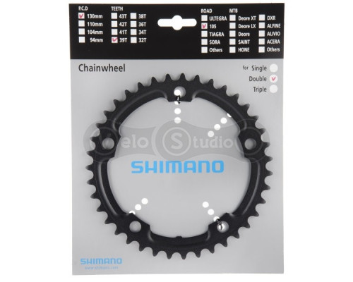 Зірка шатунів Shimano FC-5700 105 39 зубів (5-лапка)