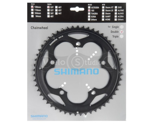 Звезда шатунов Shimano FC-5700 105 53 зубьев (5-лапка)