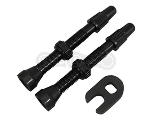 Бескамерный ниппель Hutchinson 44 мм 2 штуки с ключом