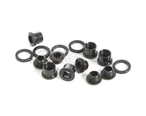 Болти для зірок Truvativ 5STEEL/SPBLACK/BLACK