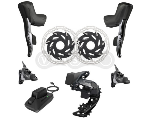 Групсет Sram Force eTap AXS 1X HRD 1x12 скоростей