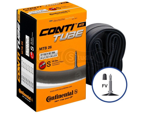 Камера Continental MTB 26x1.75-2.5 FV 42 мм
