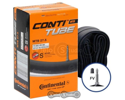 Камера Continental MTB 26x1.75-2.5 AV 40 мм