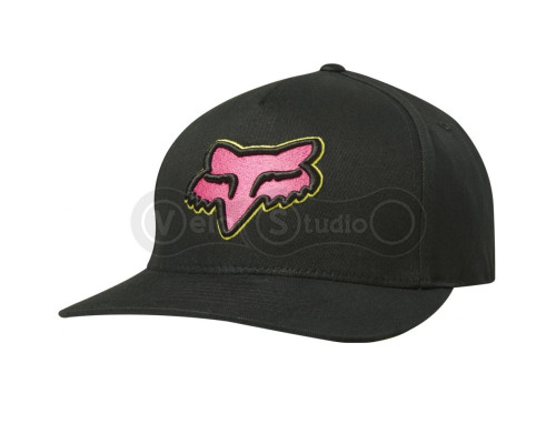 Кепка FOX Epicycle Flexfit Black Pink L/XL
