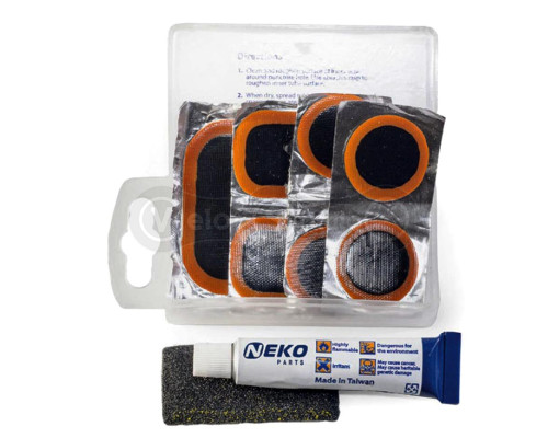 Набор велосипедных латок Neko с клеем