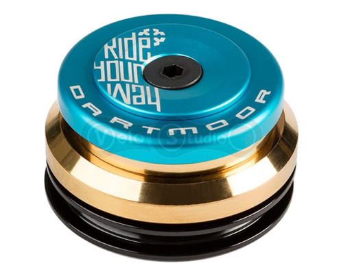 Рулевой набор Dartmoor Blink IS42/IS52 мм Blue (интегрированный)