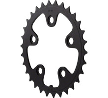 Зірка шатунів Truvativ Cring Road 30T V4 74 мм AL BLK TRIPLE