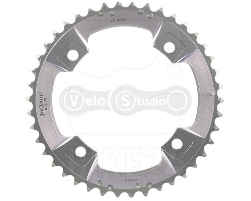 Зірка шатунів Truvativ Cring XX 42T S1 120 мм AL6 TGRY S-PIN BB30