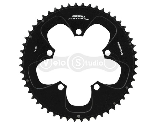 Зірка SRAM Red Road 52T S1 110 Alum 4mm Black (52-36, 52-38)
