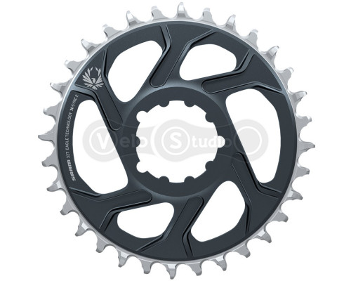 Зірка SRAM X-SYNC 2 34T Direct Mount 3mm Offset Boost Lunar/Polar Grey