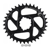 Зірка SRAM X-SYNC EAGLE OVAL 38T DM 3 OFF B BLK