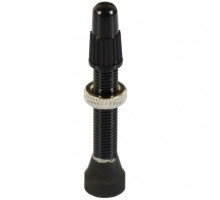 Бескамерный ниппель Novatec алюминиевый 35 мм чёрный